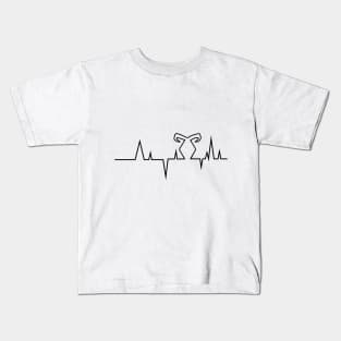 Heartbeat Shadowhunter Kids T-Shirt